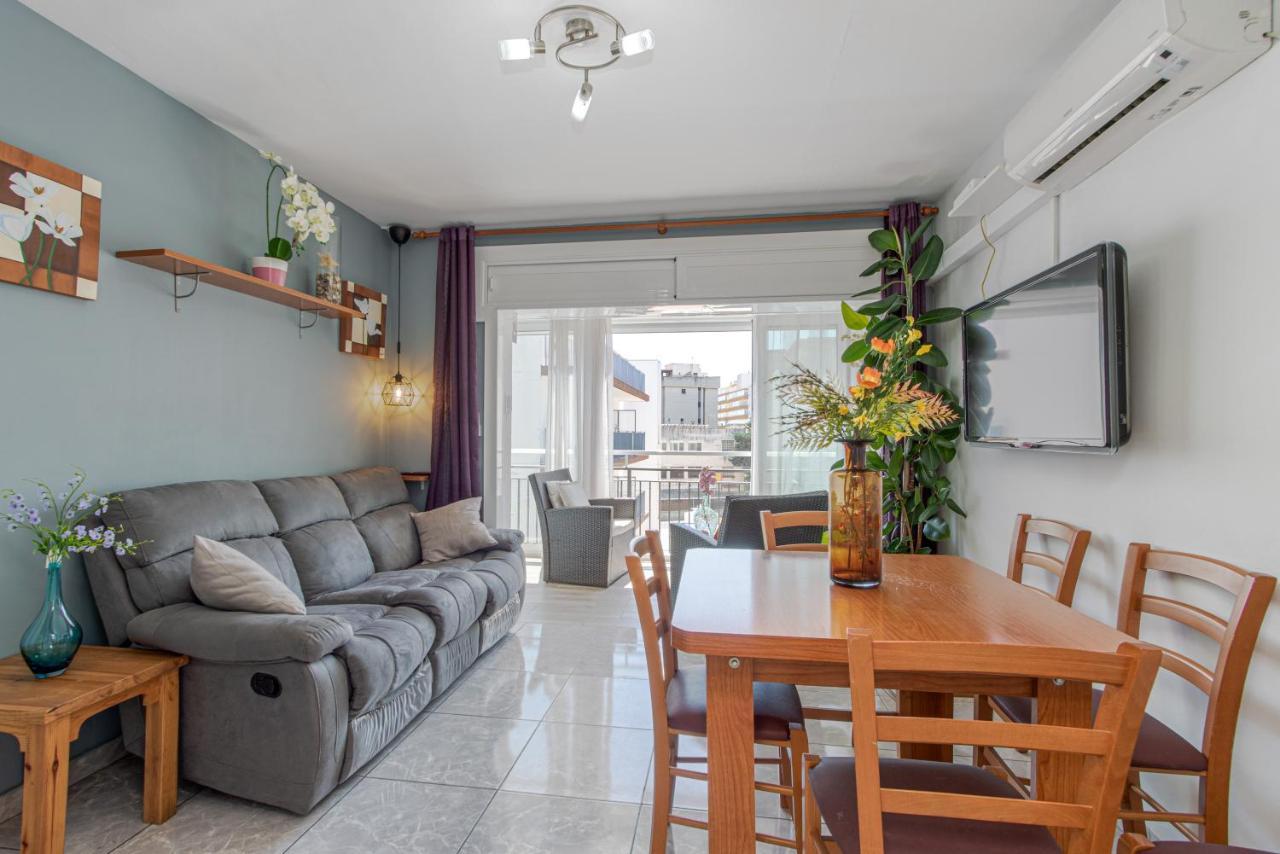Sand1-Apartamento En La Playa, Centrico, Parking Y Clima Apartment Roses Bagian luar foto