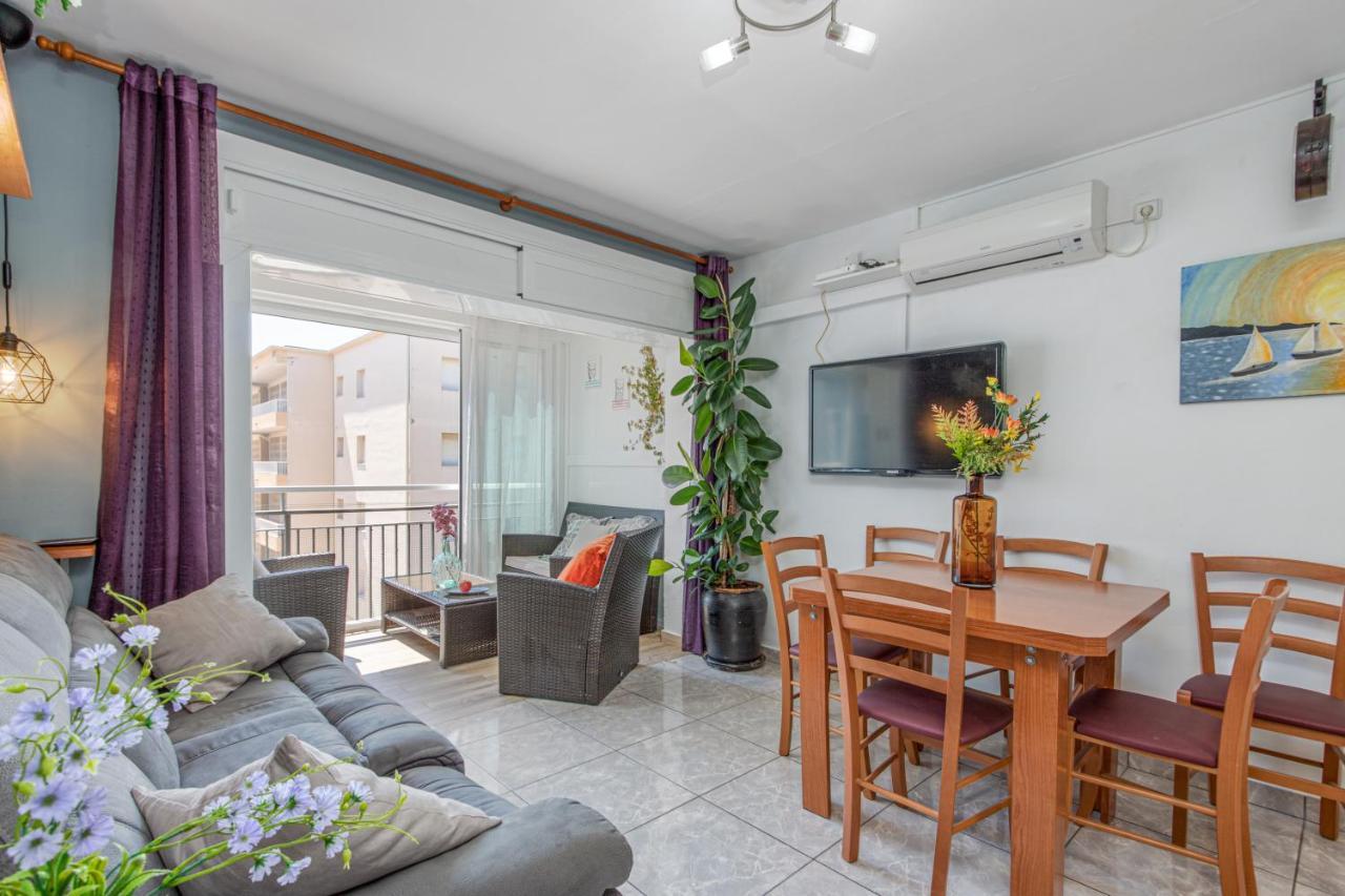 Sand1-Apartamento En La Playa, Centrico, Parking Y Clima Apartment Roses Bagian luar foto
